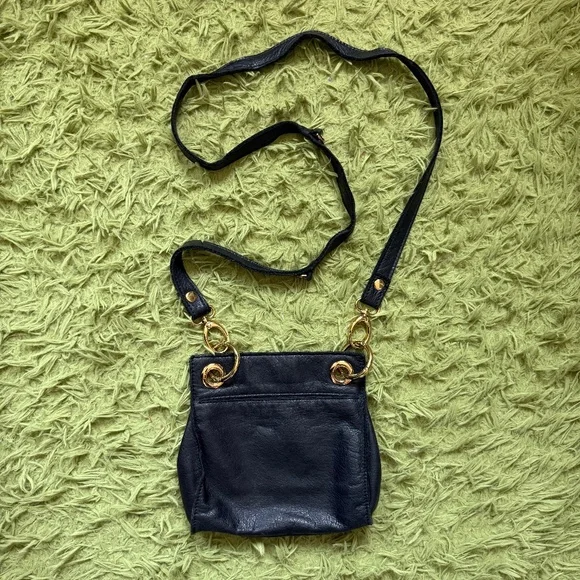Black Hammitt Shoulder/Crossbody Bag - Picture 3 of 7